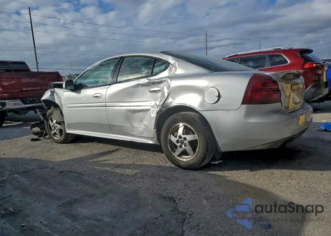 2004 Pontiac Grand Prix Gt2 z USA, uszkodzony, nr VIN 2G2WS522541134453